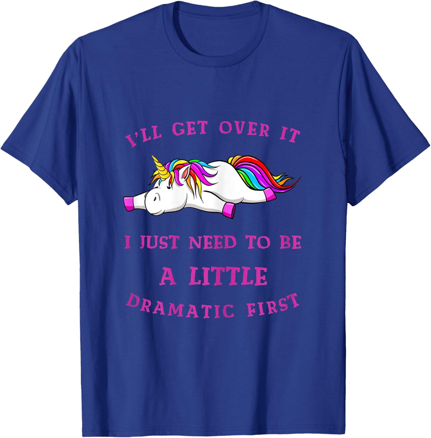 Unicorn Drama T-Shirt - T-Shirt | Royal