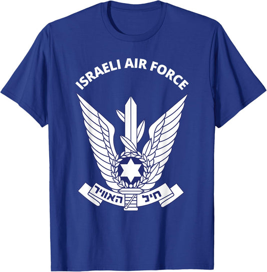 Israeli Air Force IDF Israel Defense Forces Army Military T-Shirt - T-Shirt | Royal