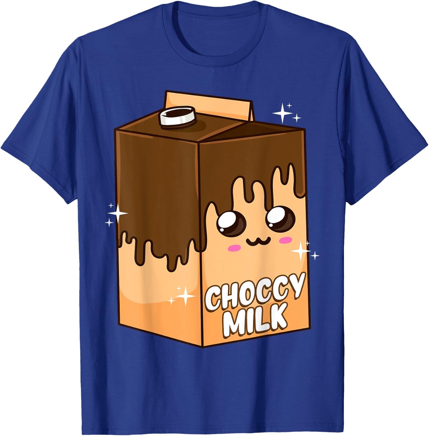 Kawaii Choccy Milk Chocolate Milk Cute Meme Lover T-Shirt - T-Shirt | Royal