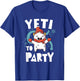 Cute Yeti To Party Ugly Christmas Vacation Kawaii Yeti T-Shirt - T-Shirt | Royal