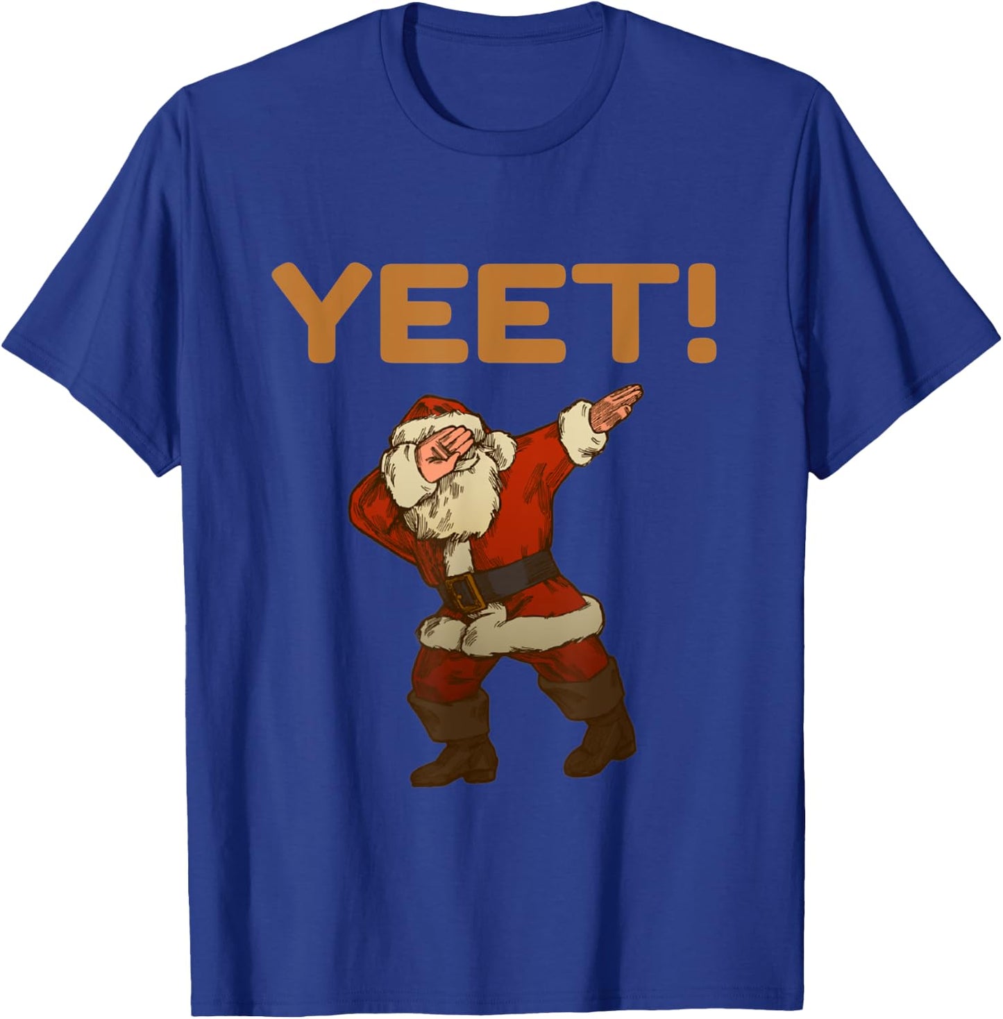 Yeet Dab Meme Dabbing Santa Christmas Yeet Funny YAH YEET T-Shirt - T-Shirt | Royal