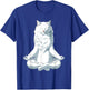 Yoga Turkish Angora Cat T-Shirt - T-Shirt | Royal