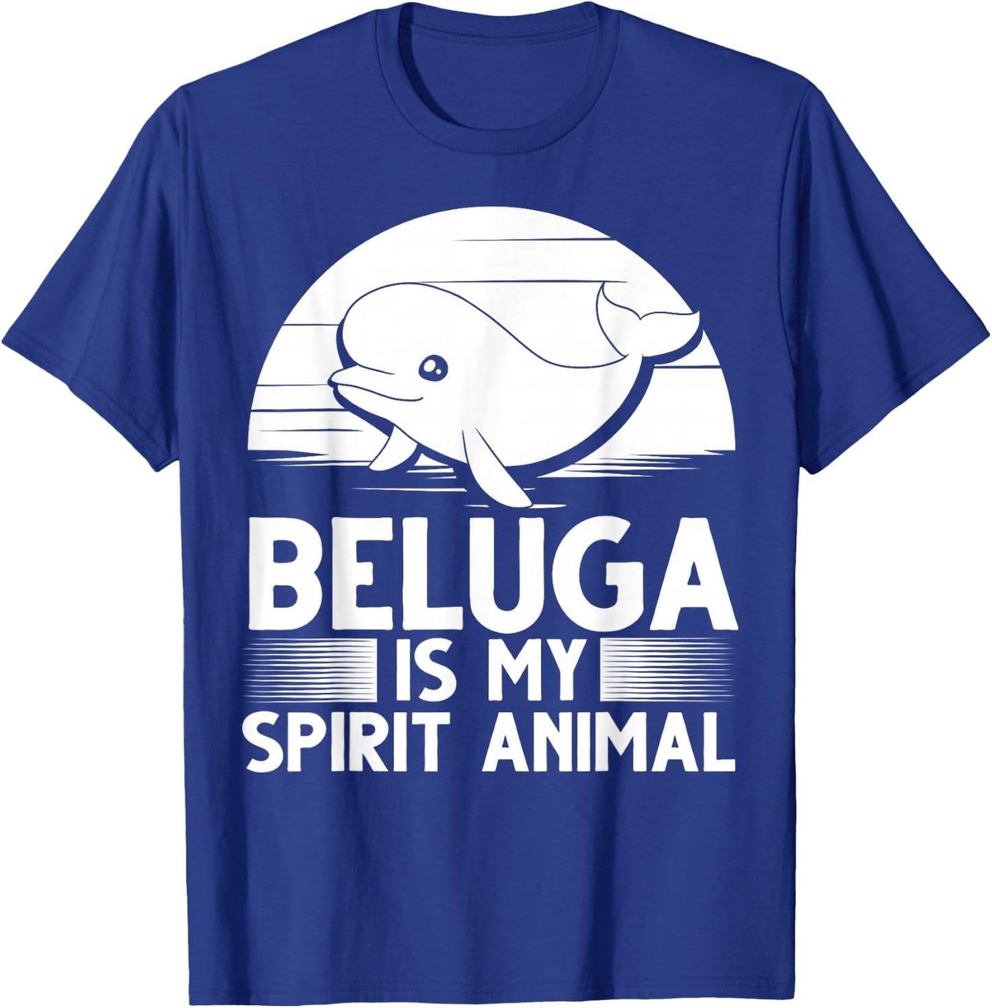 Beluga Whale Baby Animal T-Shirt - T-Shirt | Royal