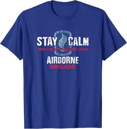 173rd Airborne Brigade Combat Team T-Shirt - T-Shirt | Royal