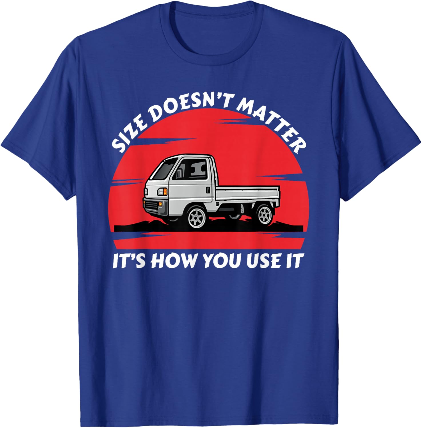 Japan Mini Truck Kei Car Cab Over Compact 4wd Off Road Truck T-Shirt - T-Shirt | Royal