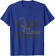 White Ribbon Lung Cancer Awareness Fuck Lung Cancer T-Shirt - T-Shirt | Royal