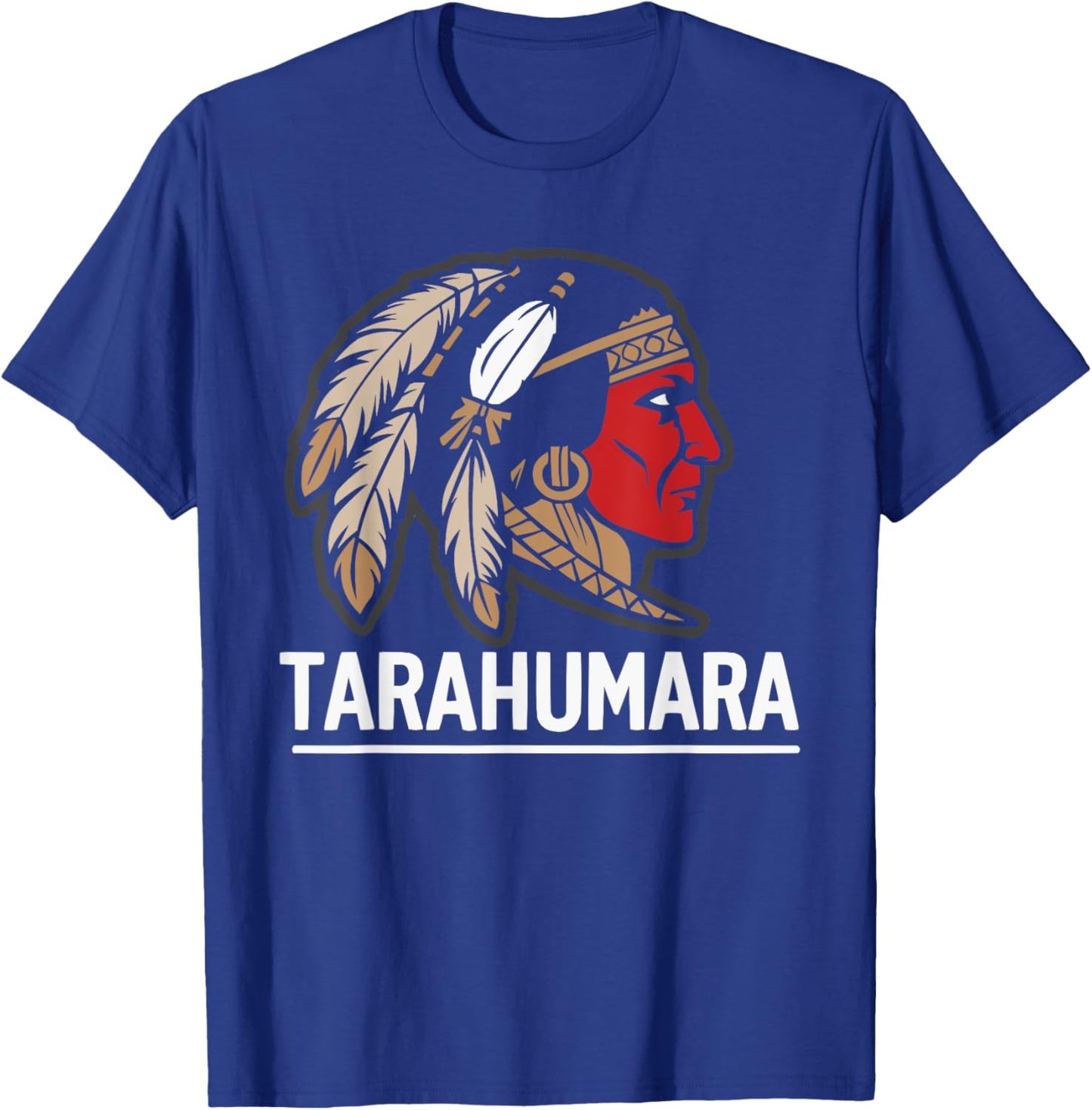Indigenous People Mexico Native American Tarahumara Tribe T-Shirt - T-Shirt | Royal