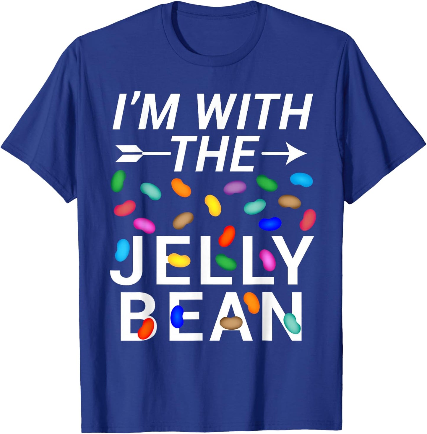 I'm with The Jelly Bean T-Shirt - T-Shirt | Royal