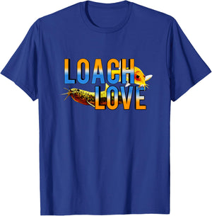 Dojo Loach Weather Loach Love Aquarium Loaches Gift T-Shirt - T-Shirt | Royal