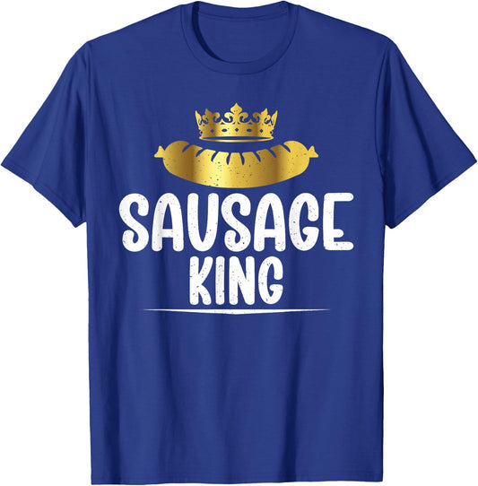 Sausage King BBQ T-Shirt - T-Shirt | Royal