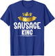 Sausage King BBQ T-Shirt - T-Shirt | Royal