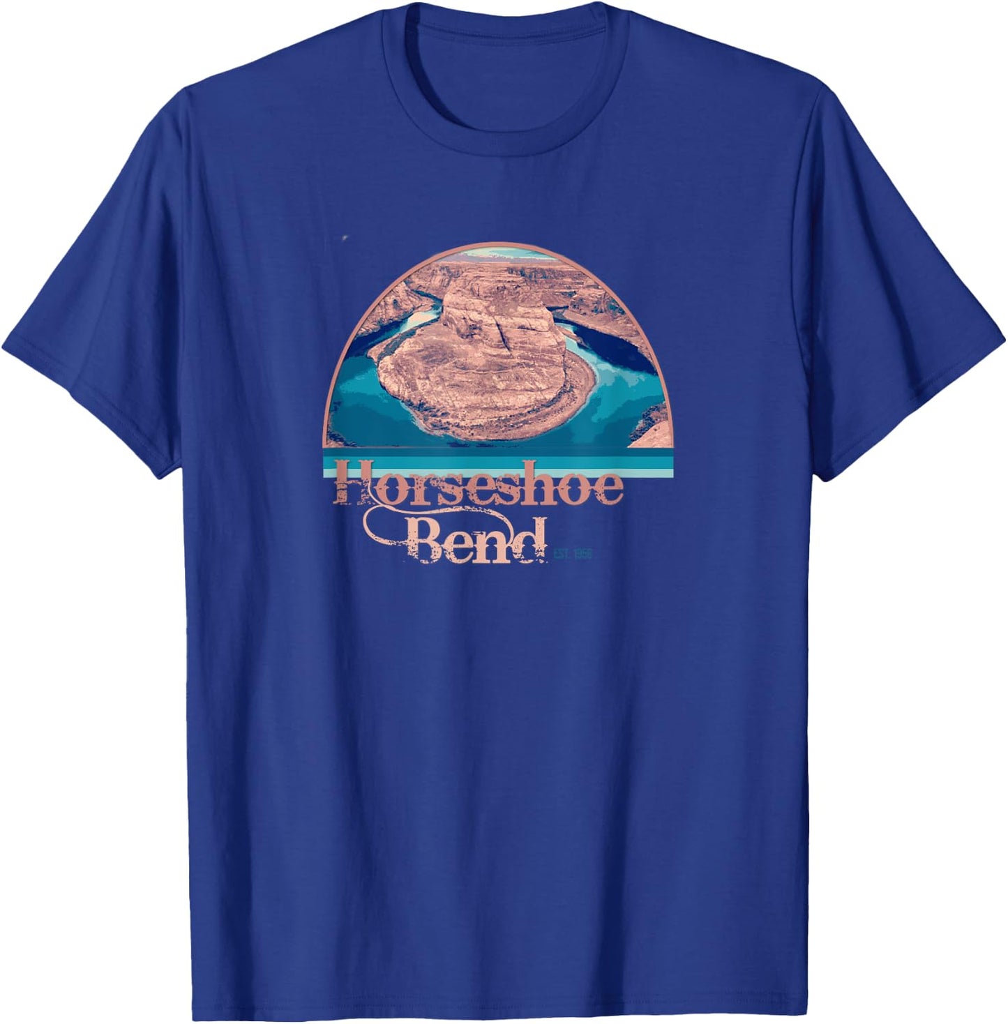 Horseshoe Bend Vacation hiking T-Shirt - T-Shirt | Royal