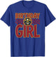NBA Denver Nuggets Birthday Girl Checkered Logo T-Shirt - T-Shirt | Royal