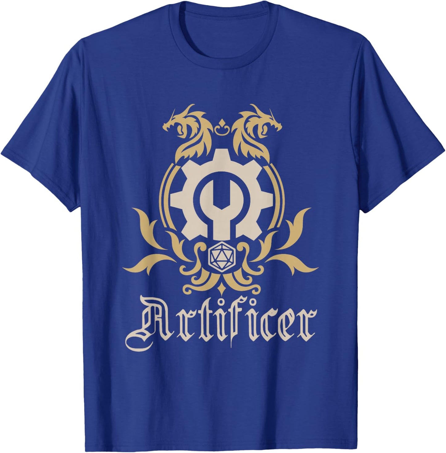 Catumet RPG Artificer - -Adults, Black, Small, Short Sleeve T-Shirt - T-Shirt | Royal