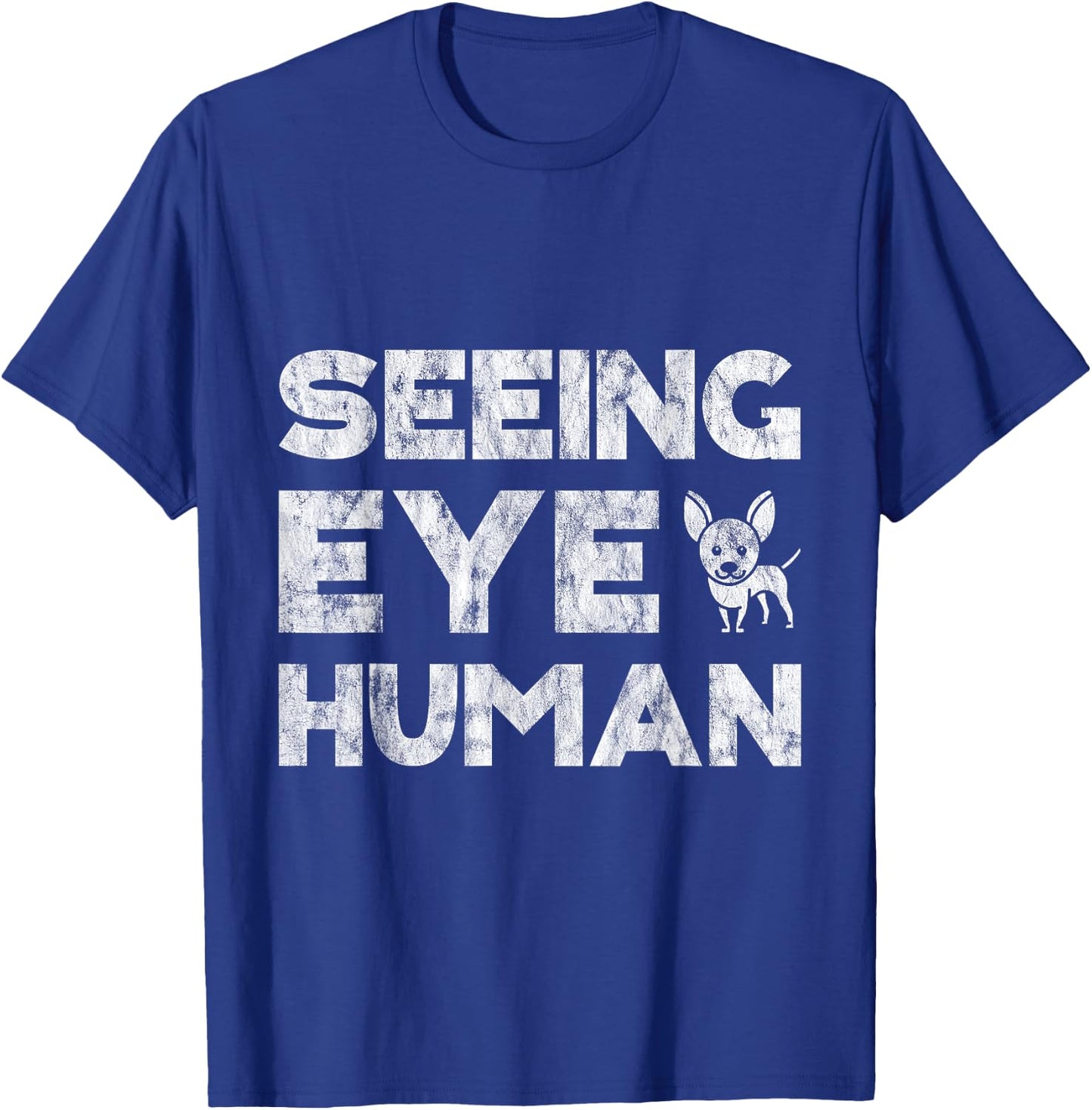 Seeing Eye Human T-Shirt - T-Shirt | Royal