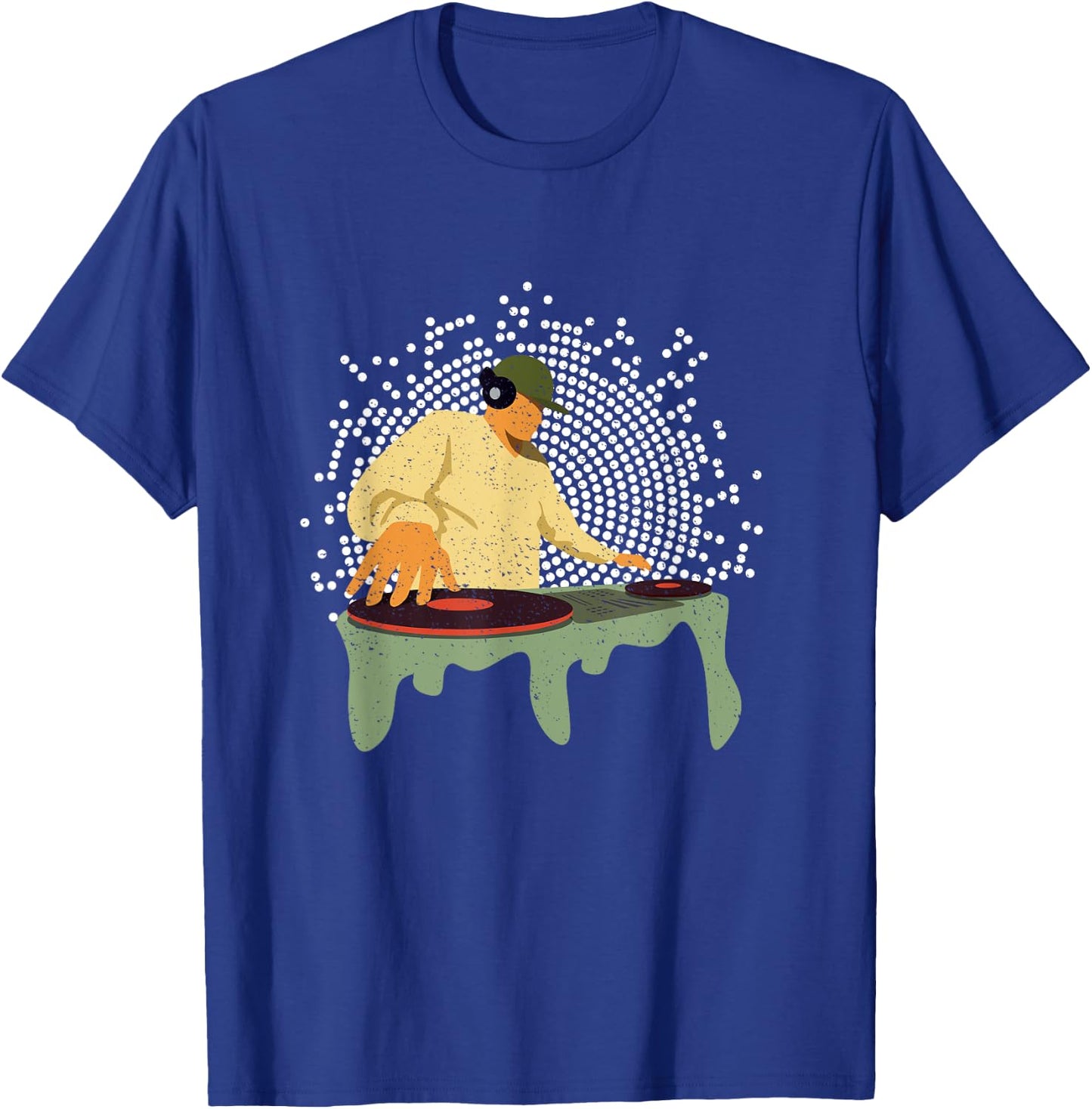Cool DJ Club Mix Music Deejay Playing Remixes Nightclub Gift T-Shirt - T-Shirt | Royal