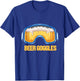 Snowboarding - Beer Goggles - Ski Mountain T-Shirt - T-Shirt | Royal