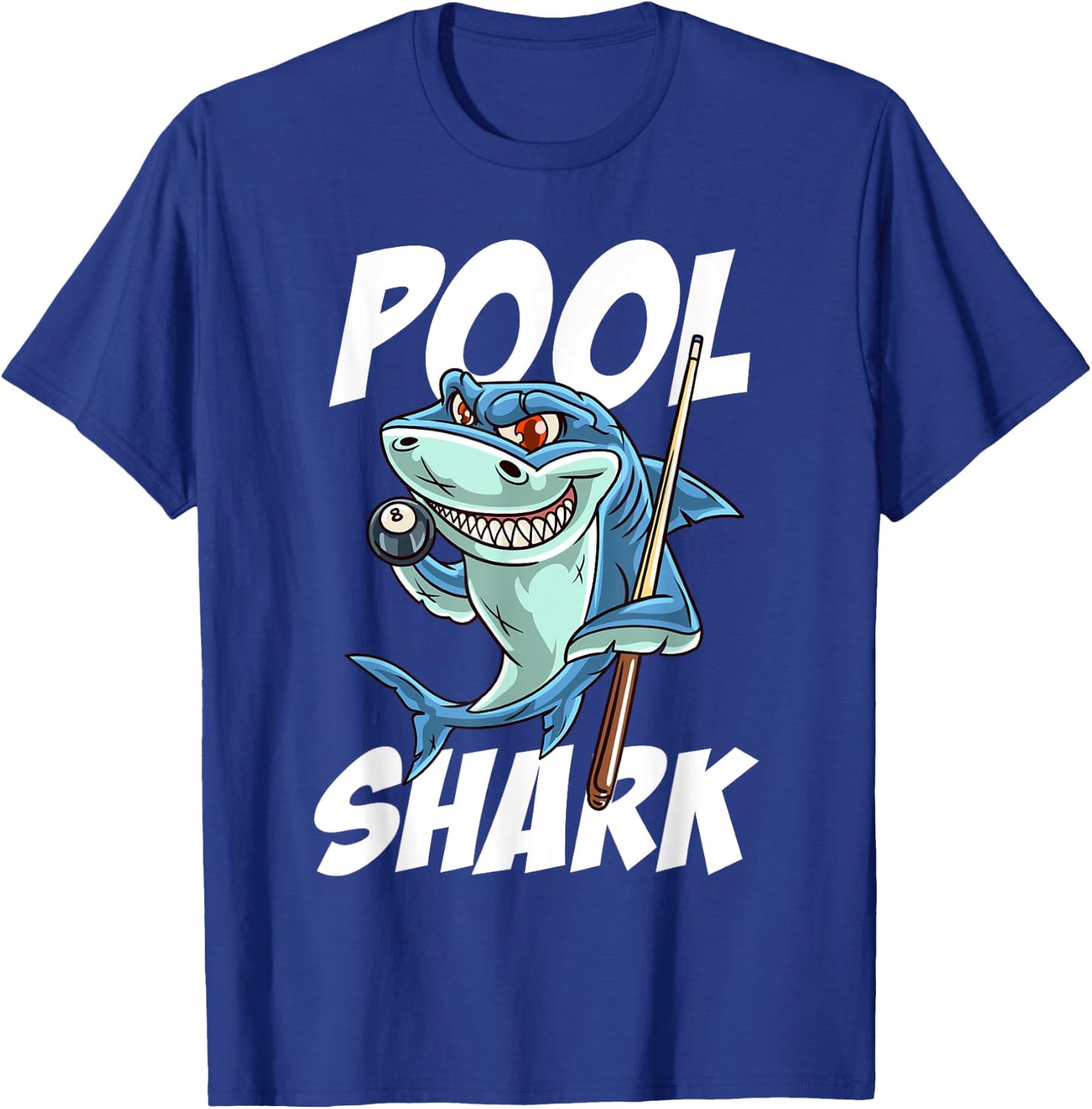 Funny Billiards Pool Shark Snooker Hall Joke Billiard T-Shirt - T-Shirt | Royal