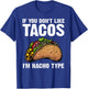 Cute Taco Design Women Kids Mexican Food Taco Lover T-Shirt - T-Shirt | Royal