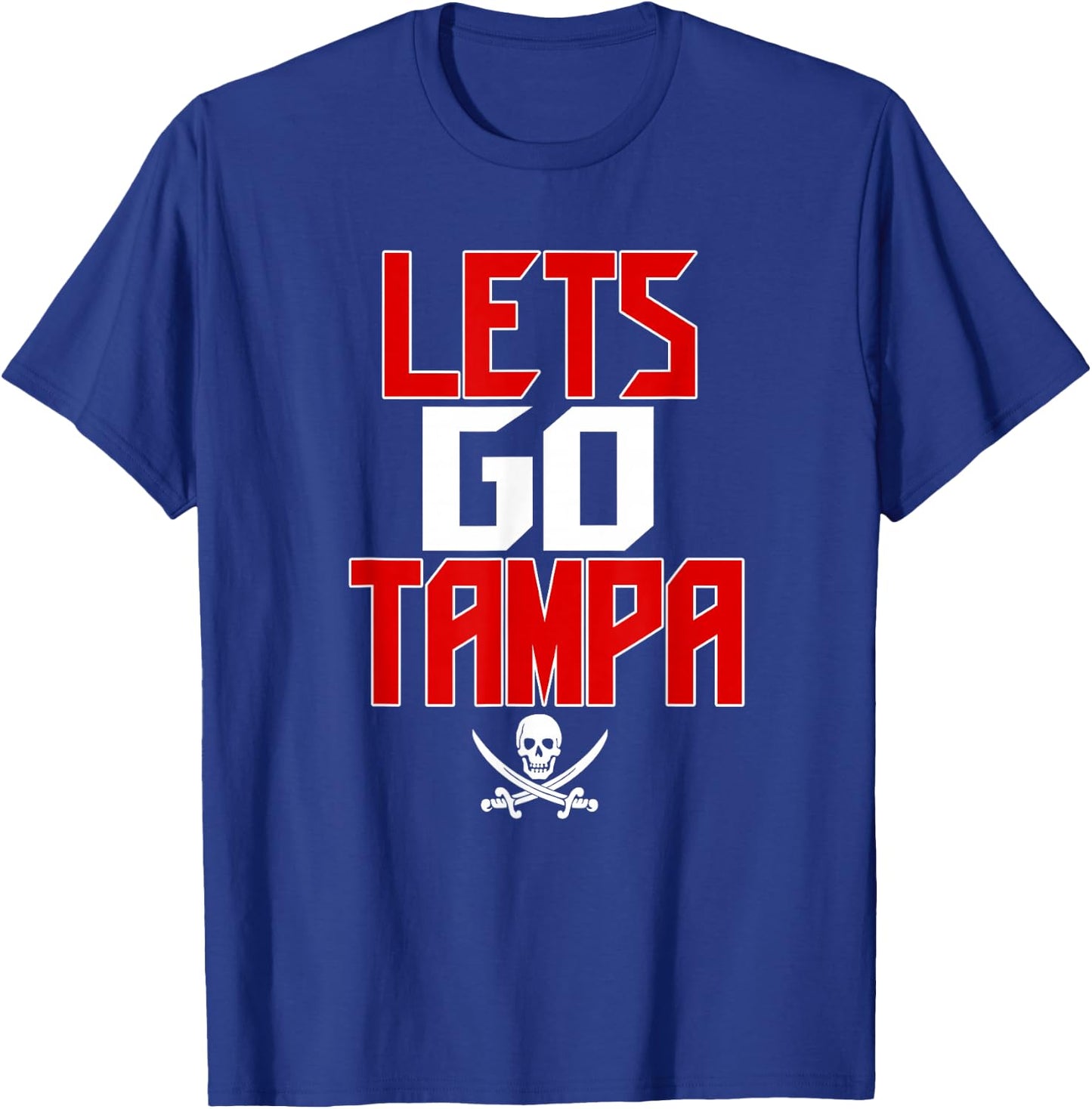 Lets Go Tampa T-Shirt - T-Shirt | Royal