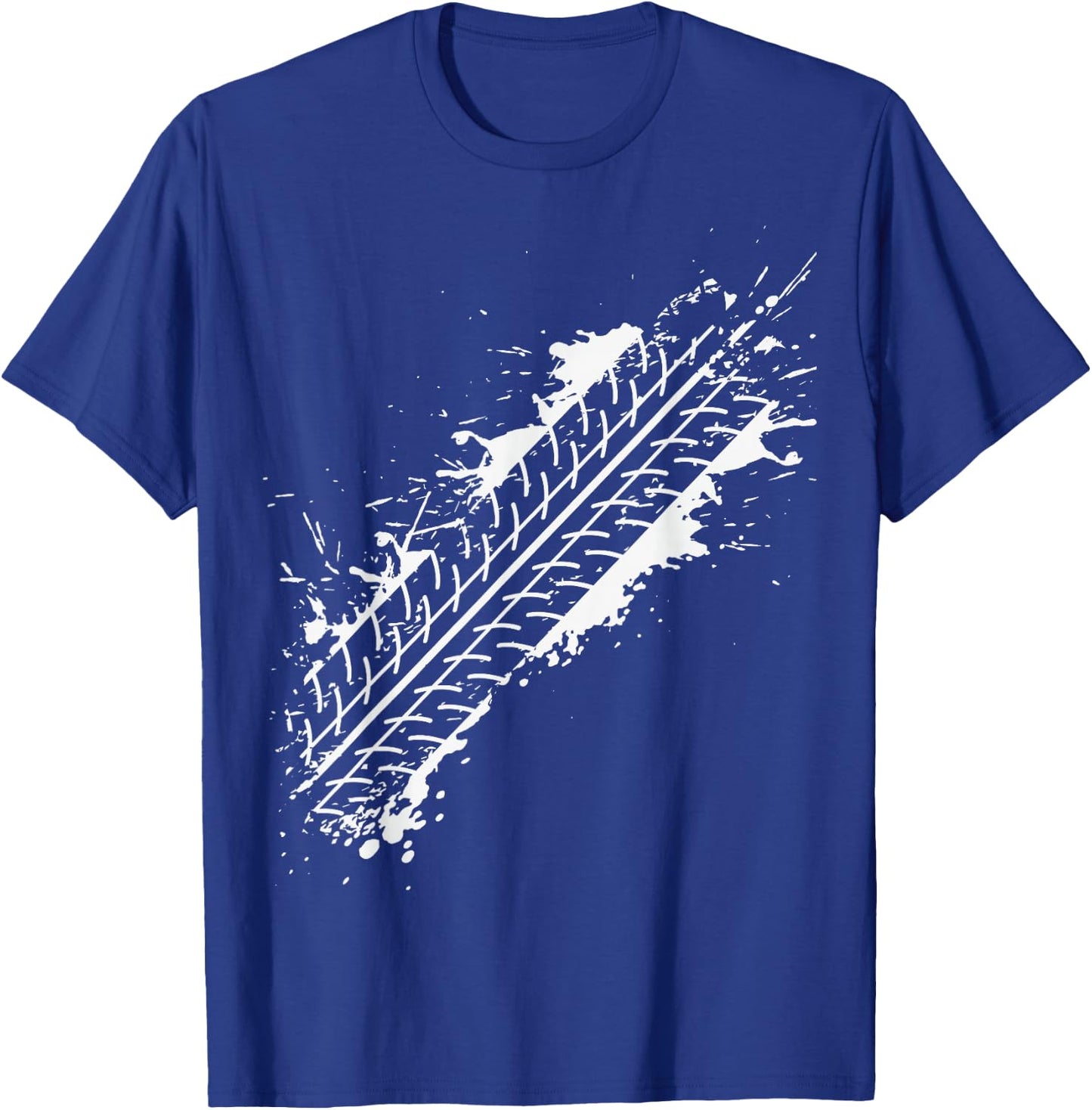 No problem, I'm Fine Only Tire Tracks On My Body T-Shirt - T-Shirt | Royal