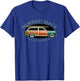 Newport Beach California Vintage Surfing T-Shirt - T-Shirt | Royal
