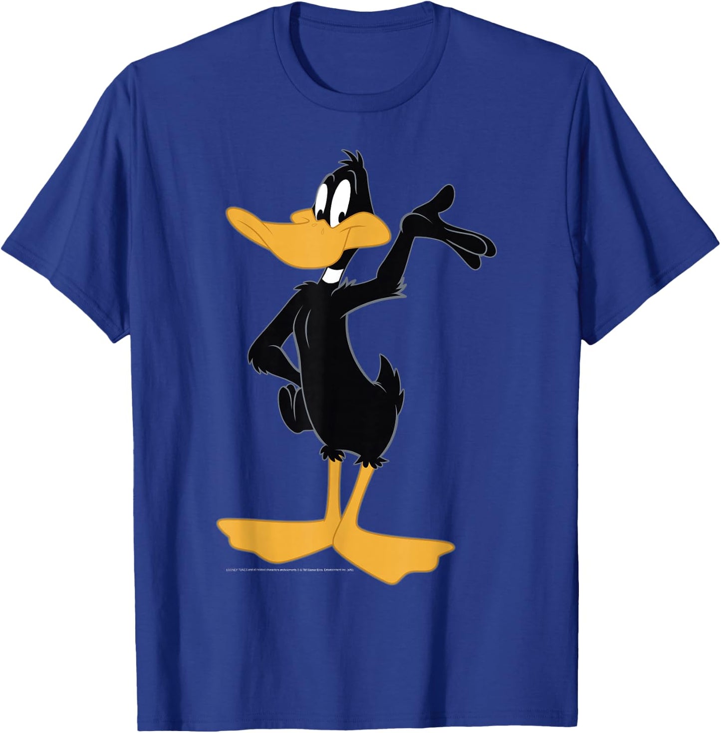 Looney Tunes Daffy Duck Simple Portrait T-Shirt - T-Shirt | Royal
