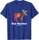 Bar Harbor Moose Maine Acadia National Park Tie Dye T-Shirt - T-Shirt | Royal