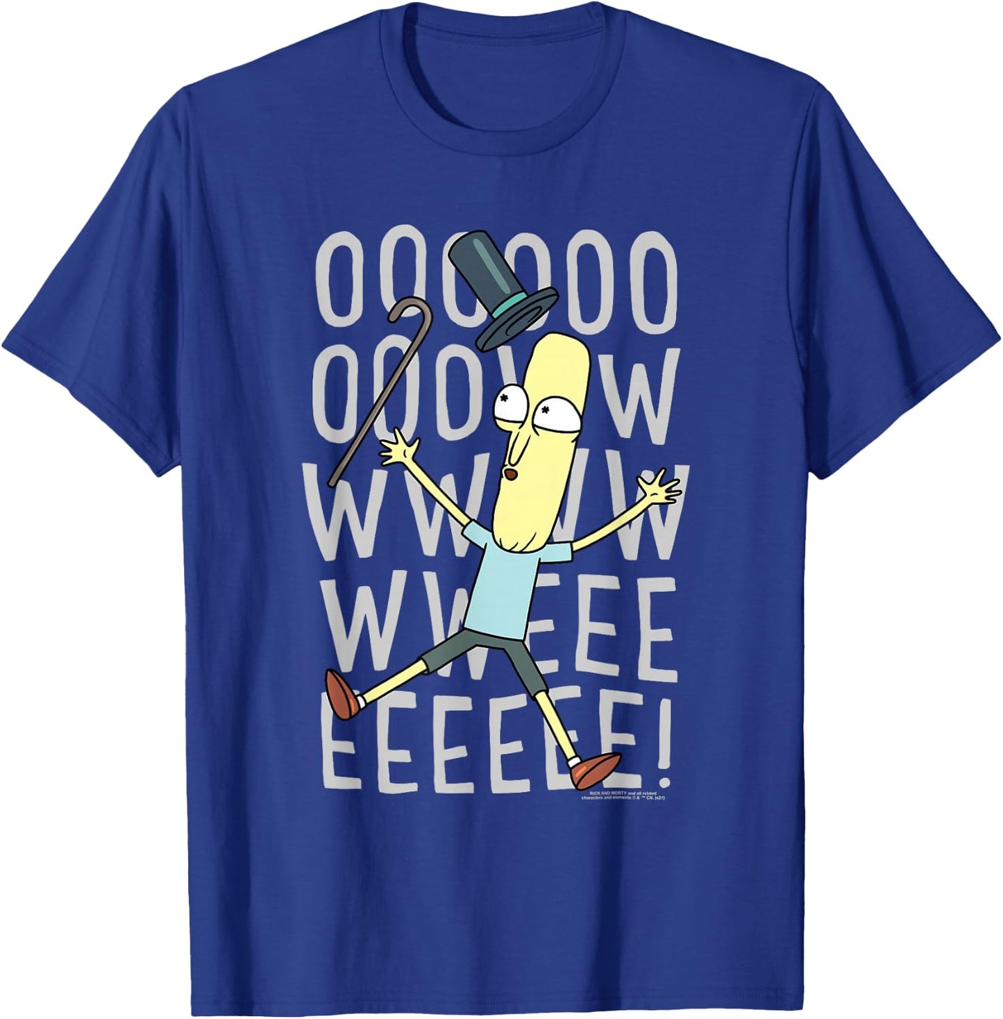 Rick and Morty Oowweeeee T-Shirt - T-Shirt | Royal
