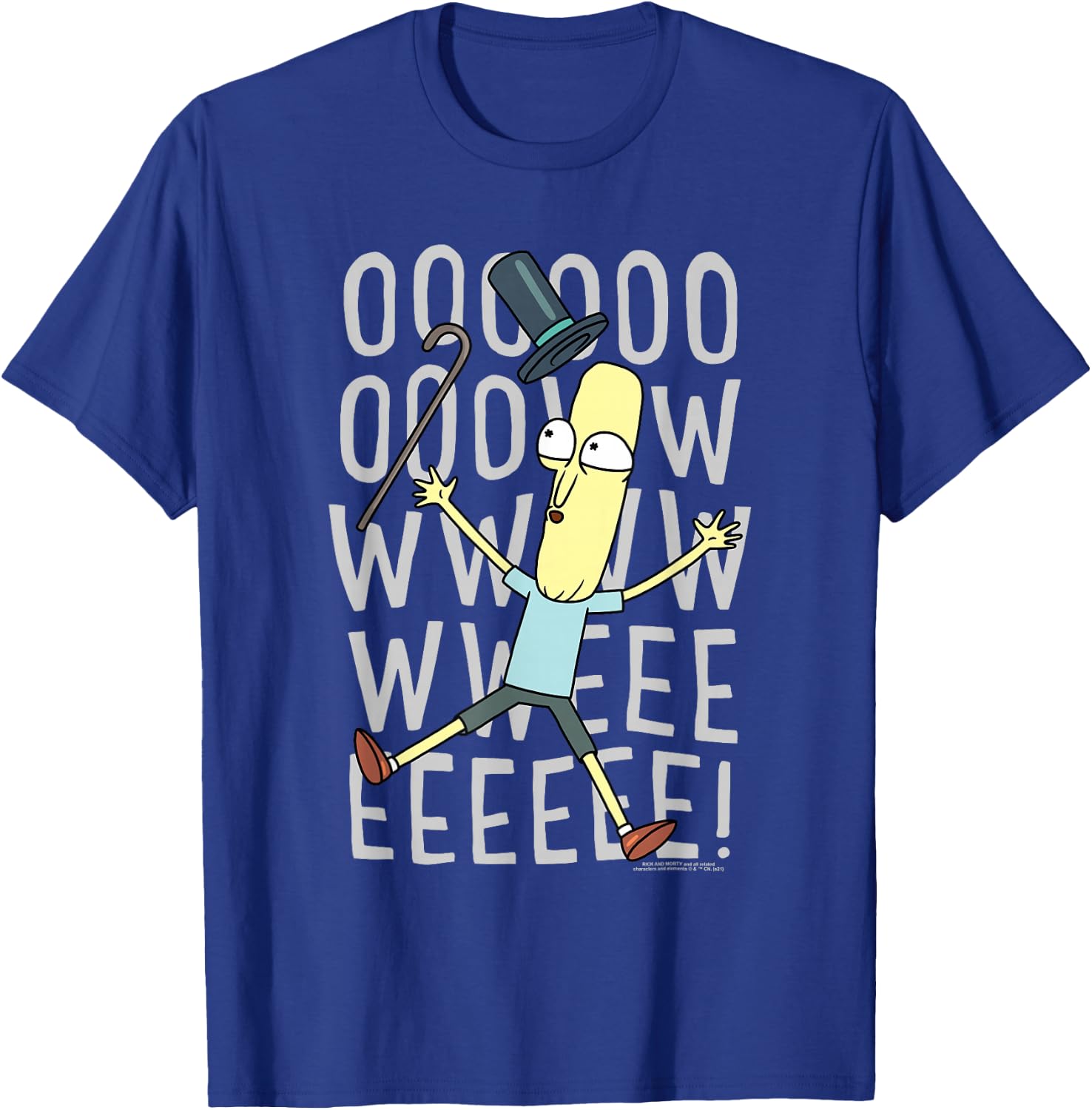 Rick and Morty Oowweeeee T-Shirt - T-Shirt | Royal