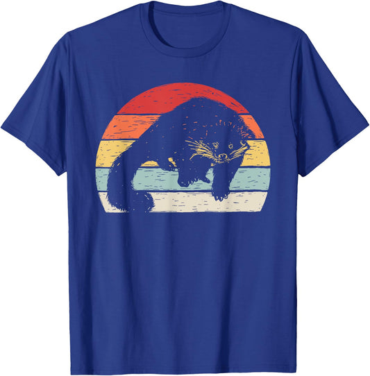 Vintage Retro Binturong Bearcat Women Girls Kids T-Shirt - T-Shirt | Royal