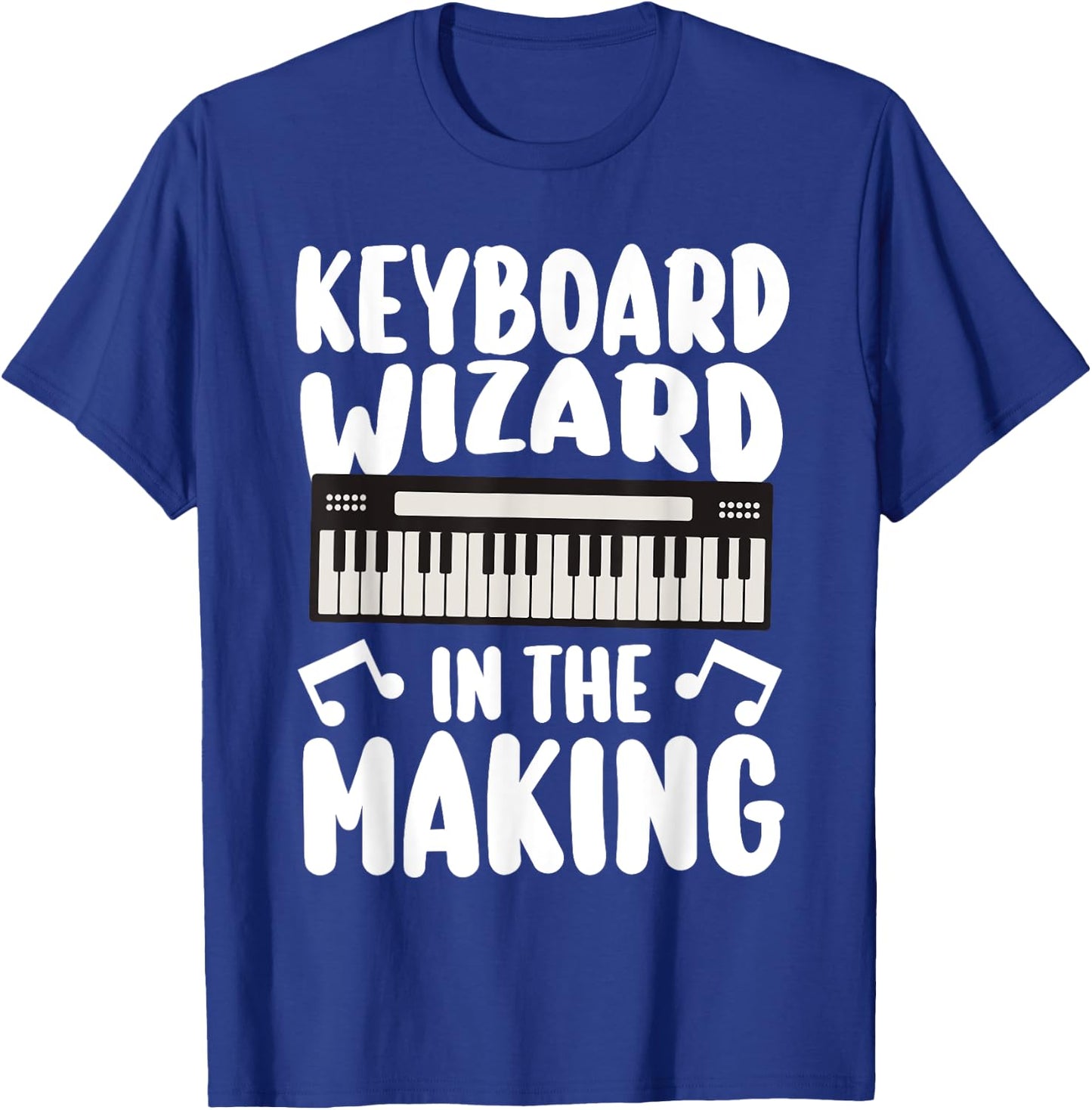 Piano Keyboarder Keyboardist Keyboard T-Shirt - T-Shirt | Royal