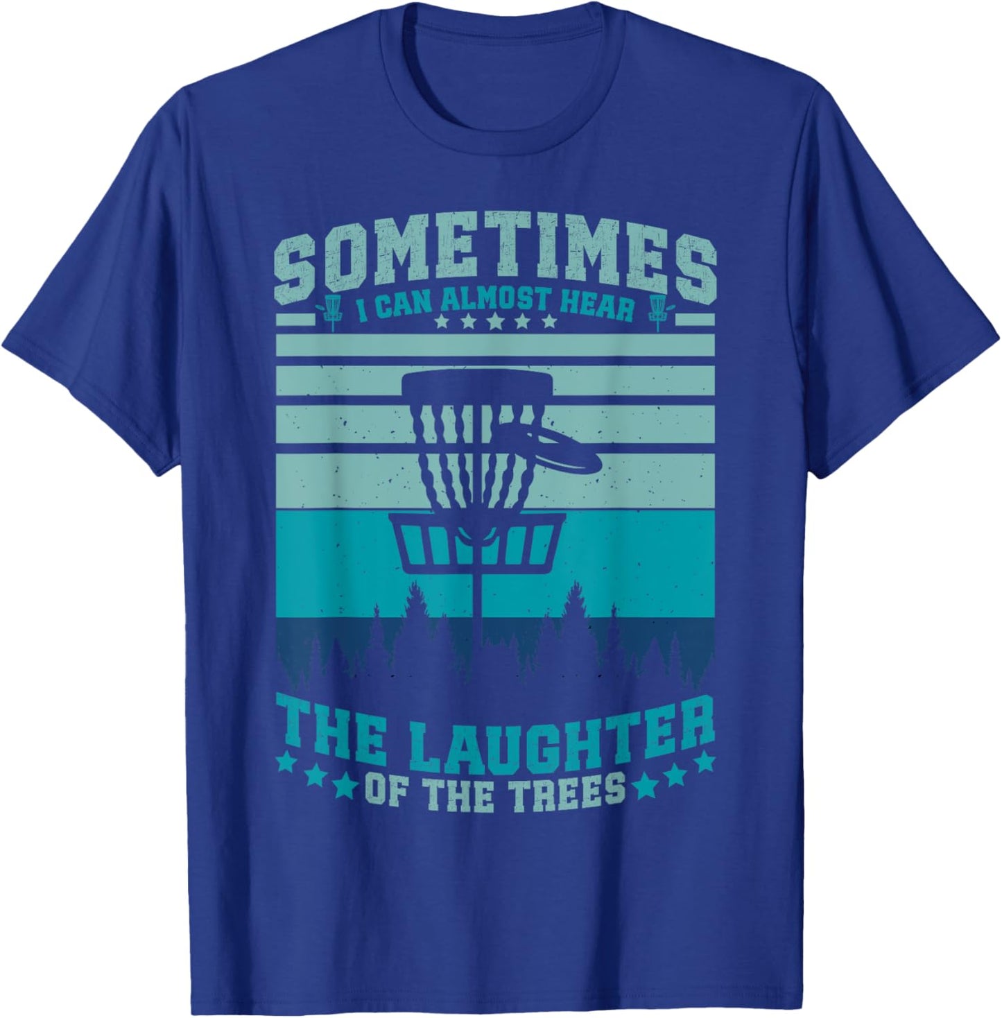 Disc Golf Funny Disc Golfer Fathers Day T-Shirt - T-Shirt | Royal