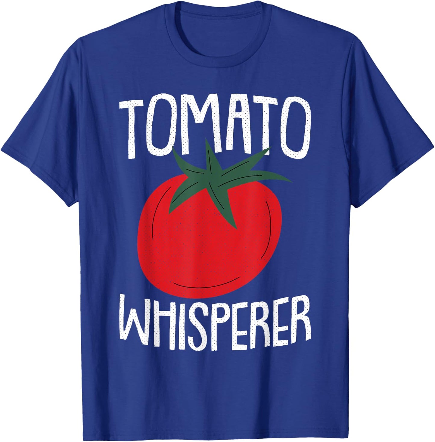 Tomato Whisperer Fathers Day Gardening Dad-dy Dada Gardener T-Shirt - T-Shirt | Royal