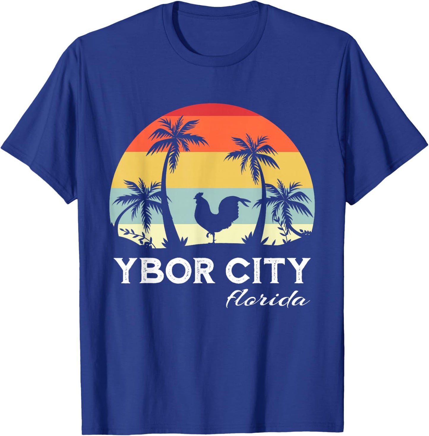 Ybor City Tampa Florida Chicken Lover Souvenir T-Shirt - T-Shirt | Royal