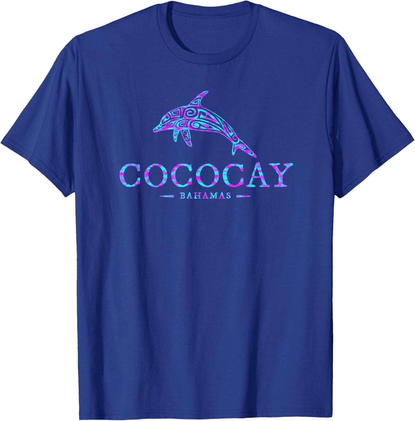 CocoCay Bahamas Dolphin Boys Girls Cruise Vacation Souvenir T-Shirt - T-Shirt | Royal
