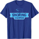 Cool Snoring Champion Sleep Lover Anti Snore Husbands gift T-Shirt - T-Shirt | Royal