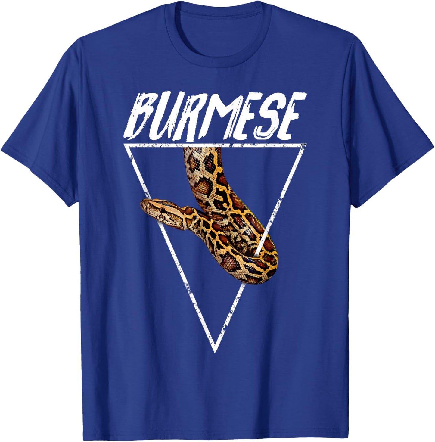 Burmese Python Owner Geometric T-Shirt - T-Shirt | Royal