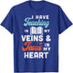 Teaching Veins Jesus Heart Teacher God Christ Christian Gift T-Shirt - T-Shirt | Royal