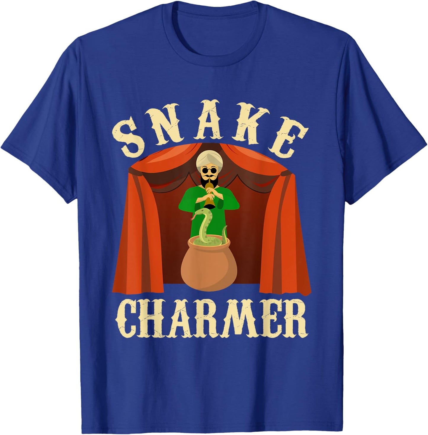 Snake Charmer Shirt - Circus Shirts - Snake Charmer Costume T-Shirt - T-Shirt | Royal