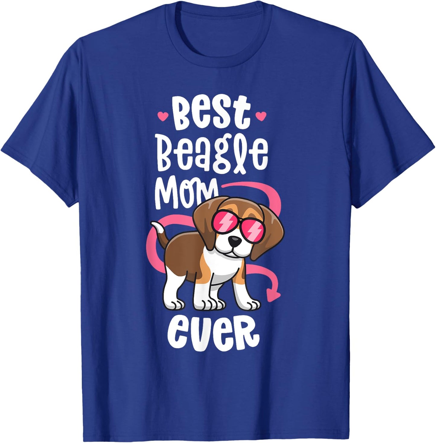 Best Beagle Mom Shirts Women Love My Beagle Lover Gifts T-Shirt - T-Shirt | Royal