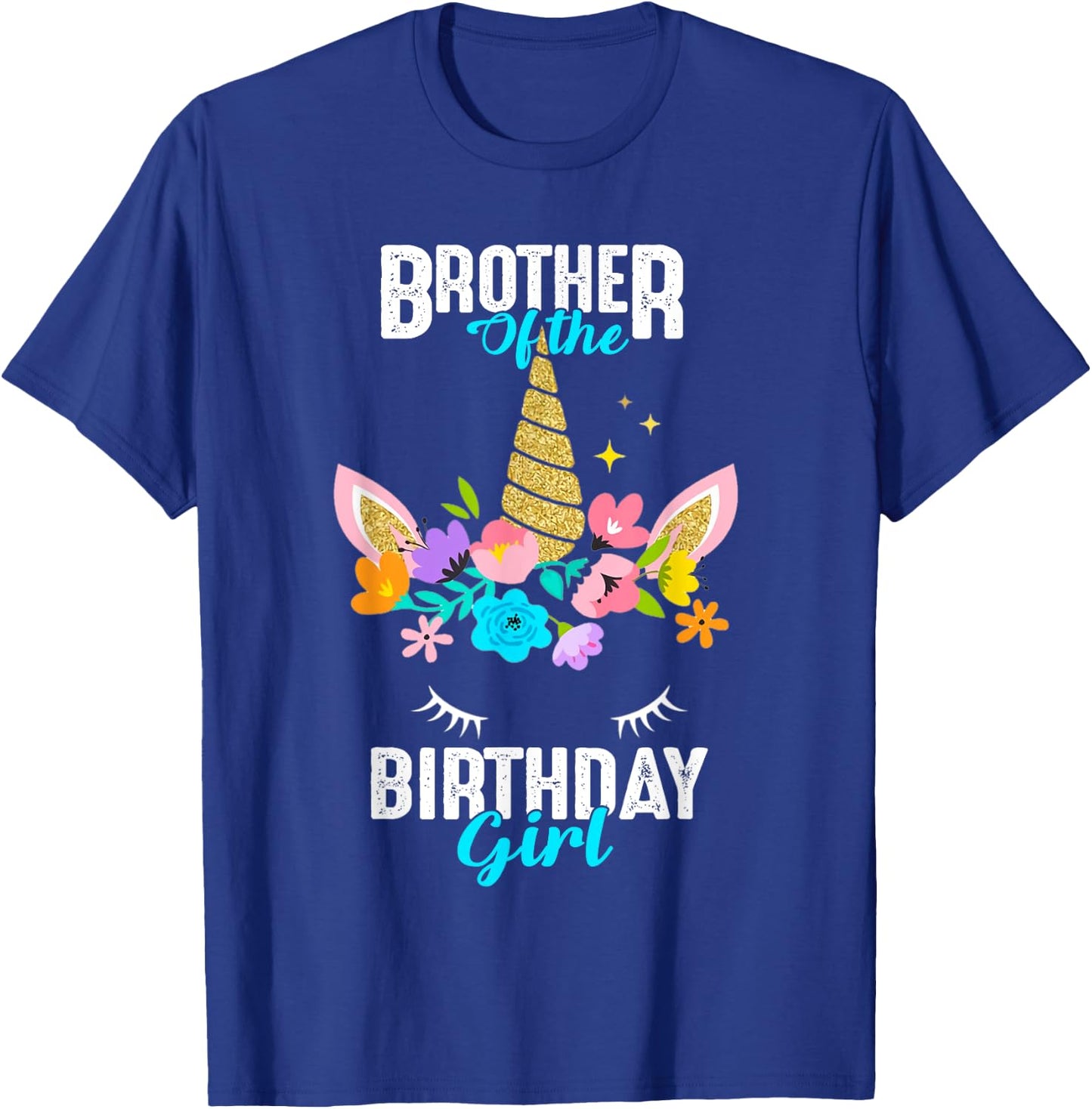 Mommy of the Birthday Girl Unicorn Birthday Matching T-Shirt - T-Shirt | Royal