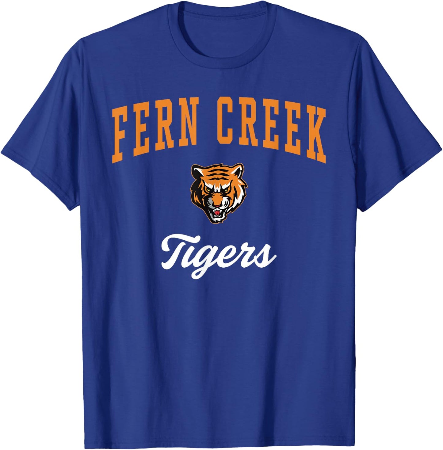 Fern Creek High School Tigers T-Shirt - T-Shirt | Royal