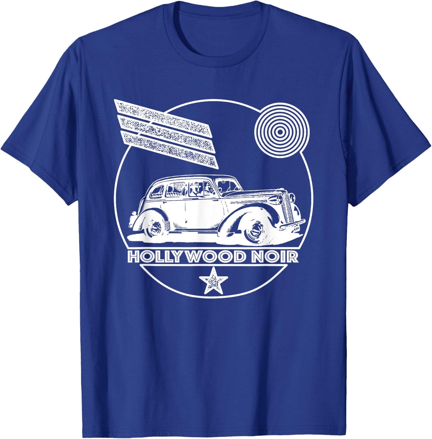 Film Noir / Hollywood / Crime Fiction T-Shirt - T-Shirt | Royal