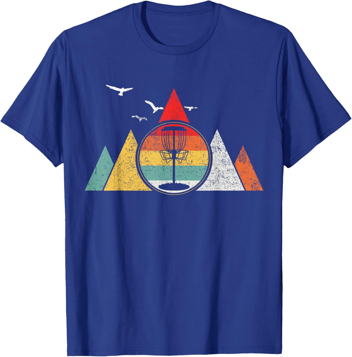 Discgolf Disc Golf Vintage T-Shirt - T-Shirt | Royal