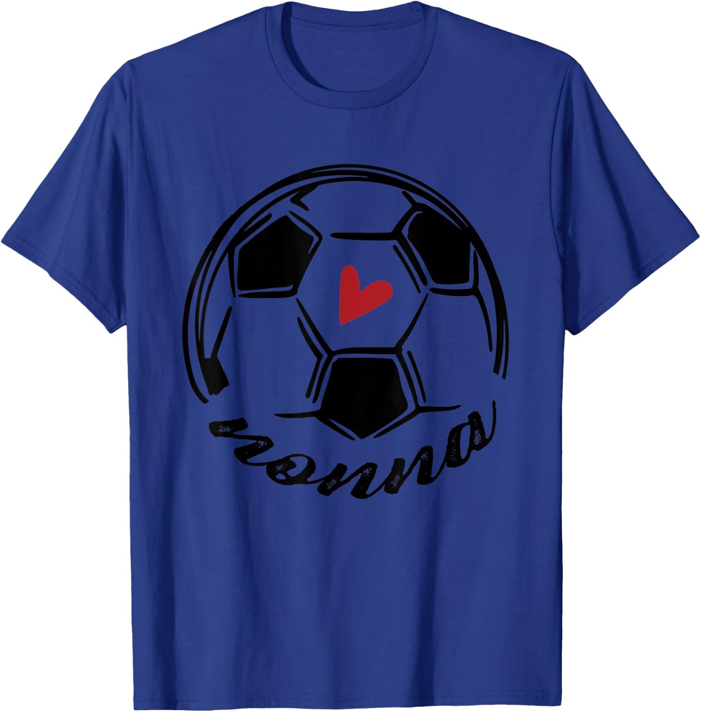Soccer Nonna Funny Soccer Mothers Day T-Shirt - T-Shirt | Royal