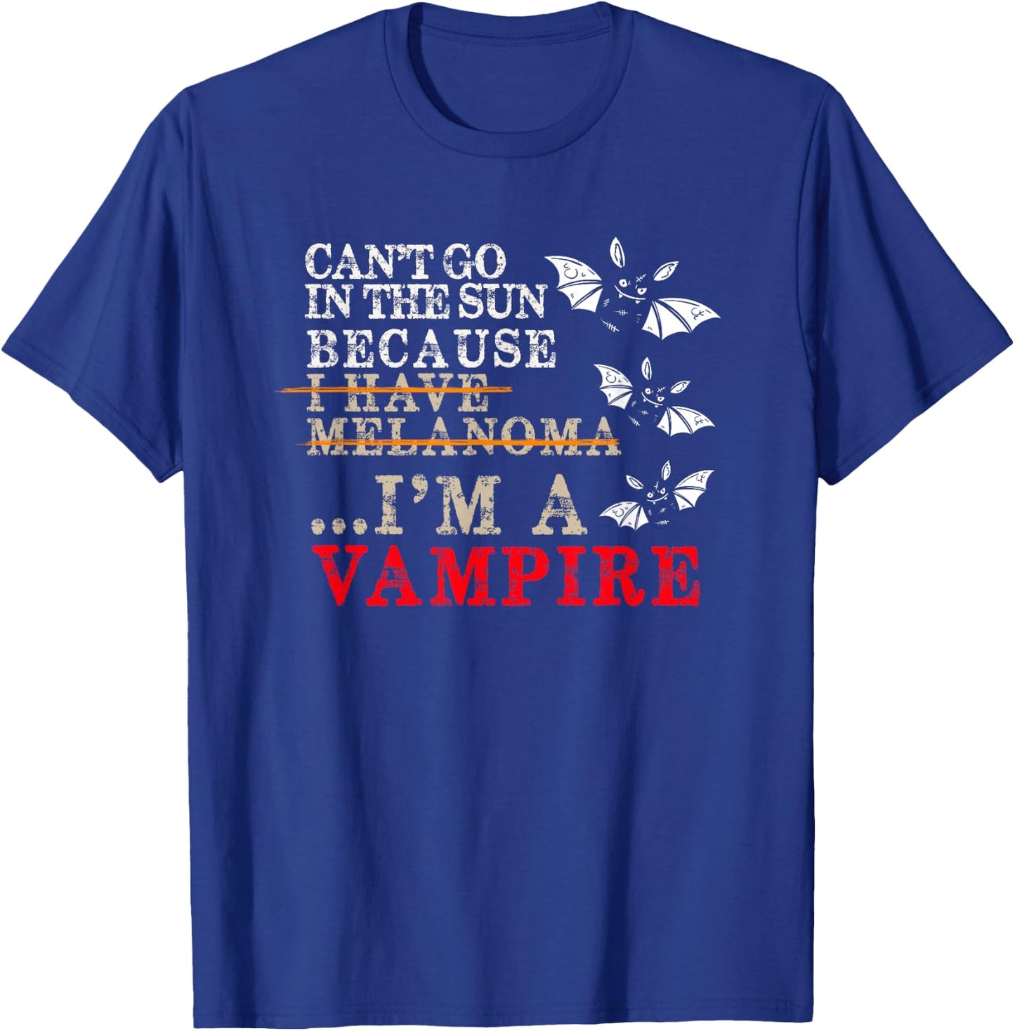 Melanoma Awareness - Skin Cancer Support T-Shirt - T-Shirt | Royal