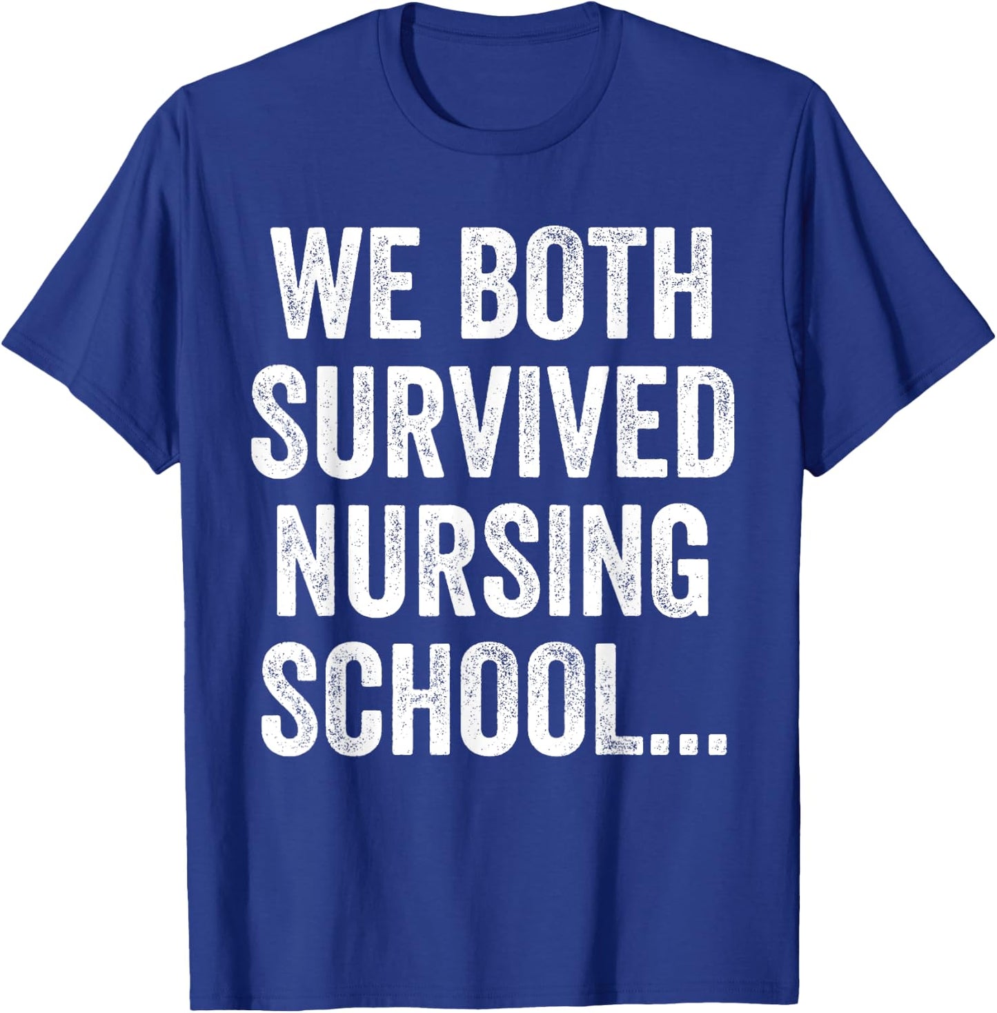 Funny Boyfriend Husband Nursing Student Nurse School Couple T-Shirt - T-Shirt | Royal