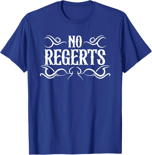 No Regerts Misspelling Tattoo For Tats Artist Grammar Police T-Shirt - T-Shirt | Royal