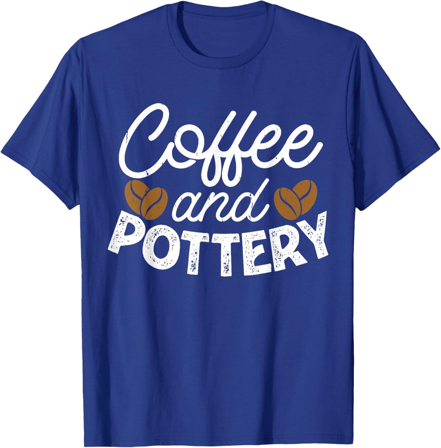 Coffee And Pottery T-Shirt - T-Shirt | Royal